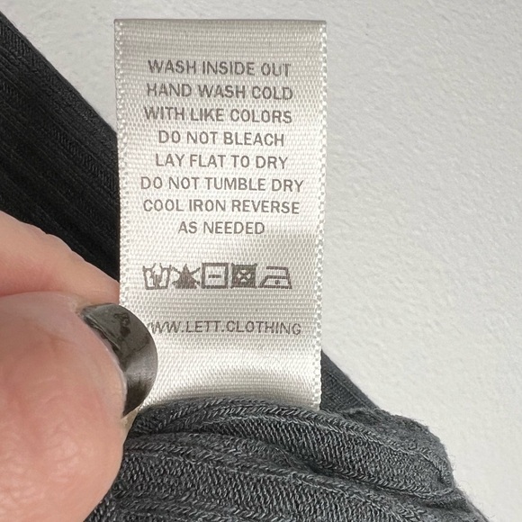 Lett Lounge Long-sleeve - Blue Grey Women’s Size Medium - Picture 8 of 8